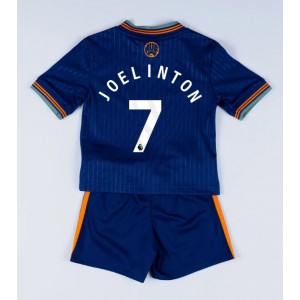 Fotbalové Dres Newcastle United Joelinton #7 Dětské Třetí Oblečení 2025-26 Krátký Rukáv (+ trenýrky)